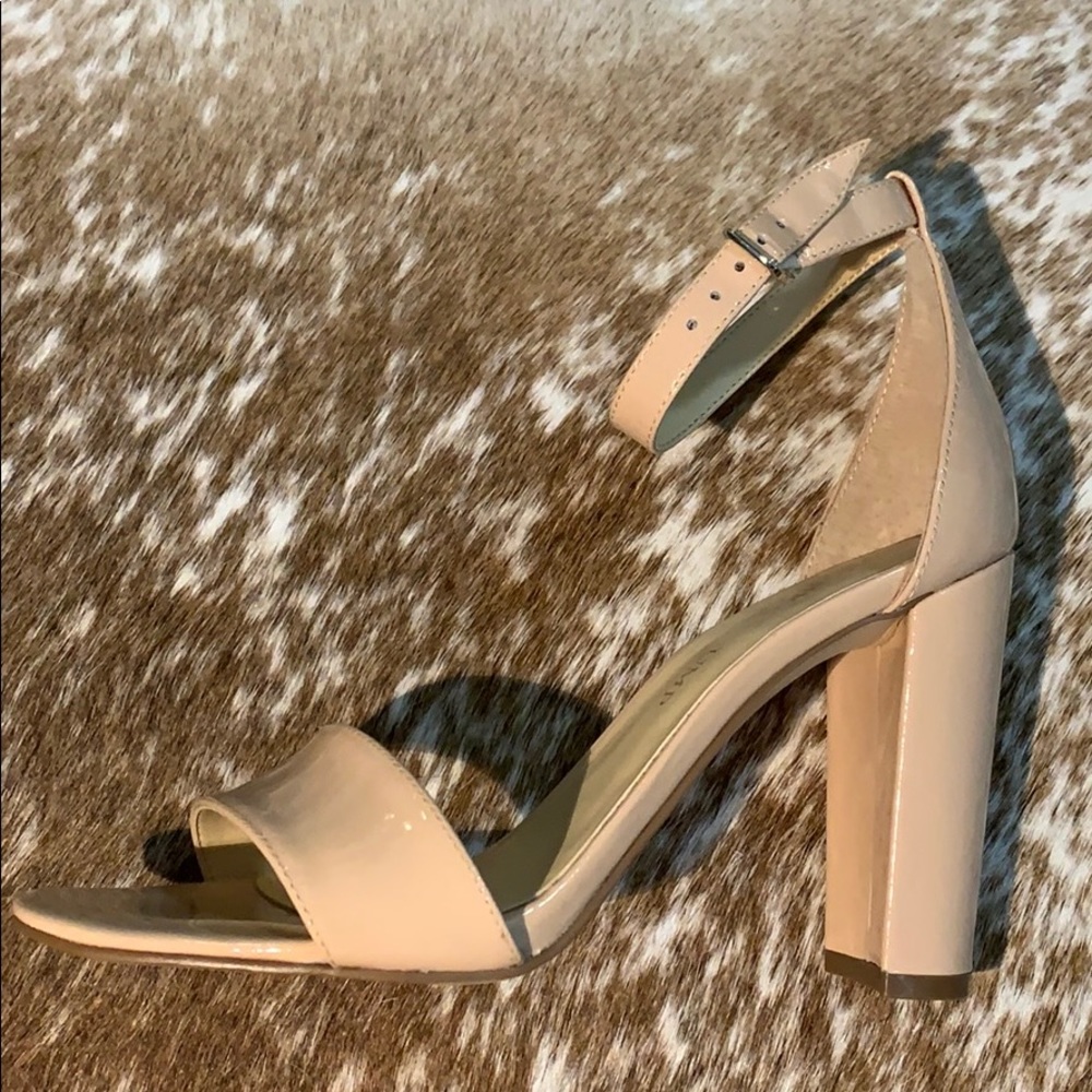 BRAND NEW WITH BOX Blush Strappy Heels Size 6.5